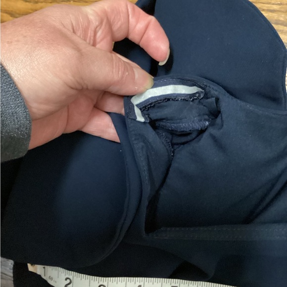 Badgley Mischka Origami Sleeve Maxi dress. Size 4. Navy - Picture 13 of 15